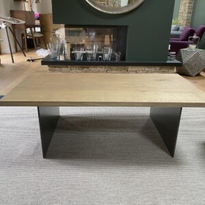 Large Flat Panel Leg Coffee Table